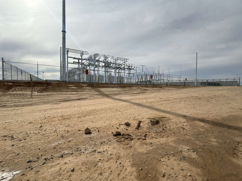 Substation Yard — Rio Rancho, NM